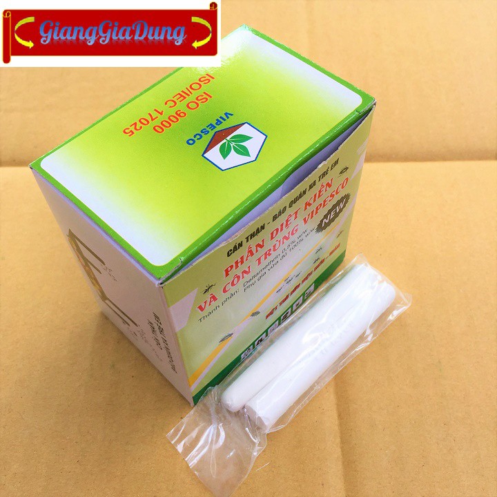 Hộp 20 Viên Phấn Diệt Kiến Mẫu Mới 2019 VIPESCO