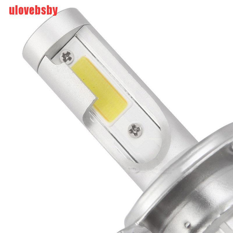[ulovebsby]1pair COB H4 C6 3800LM 36W LED Car Headlight Kit Hi/Lo Turbo Light Bulbs 6000K