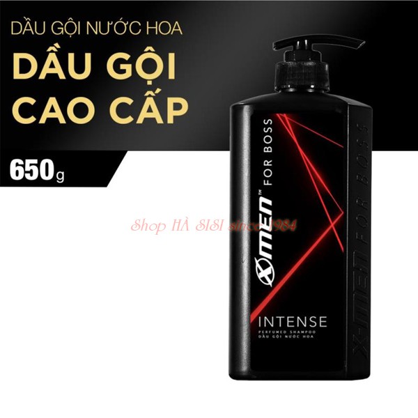 DẦU GỘI NƯỚC HOA X-MEN - FOR BOSS INTENSE PERFUMED SHAMPOO