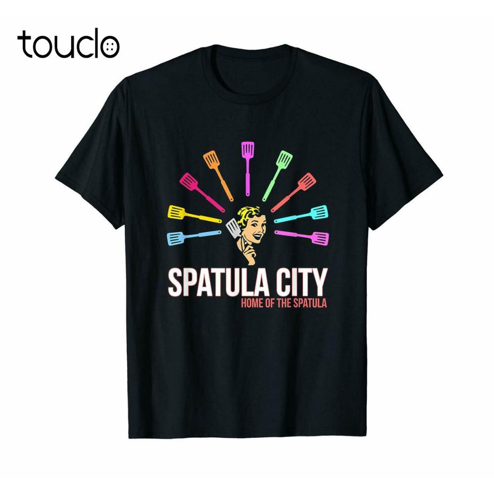 Spatula City Home Of Spatula Is Fiction Black T-Shirt