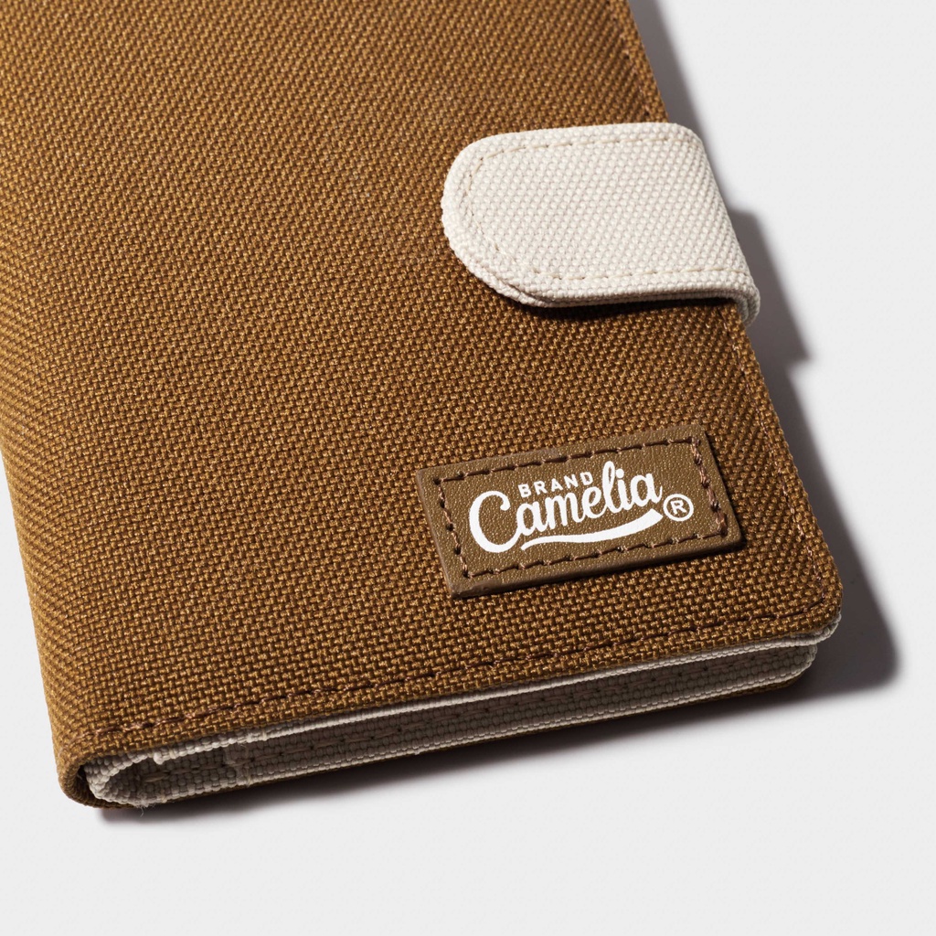 Ví vải CAMELIA BRAND Button Wallet Đứng