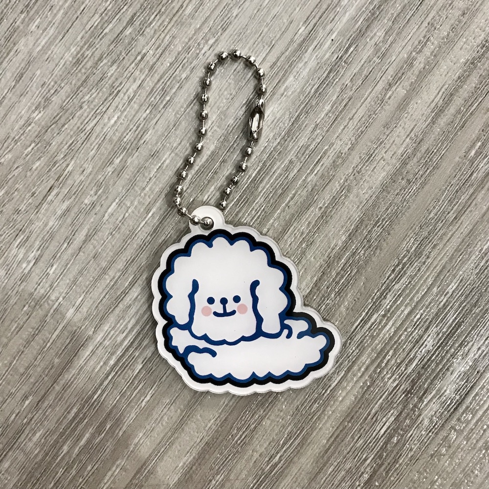 Móc Khoá Nhựa Treo Balo Giá Rẻ 7 Kiểu Dễ Thương