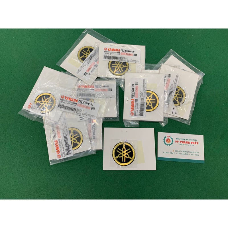 Lo go Yamaha Ex 150 Vàng