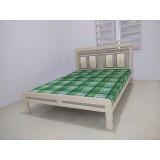 giường sắt cao cấp 1m6x2m-Mẫu 1