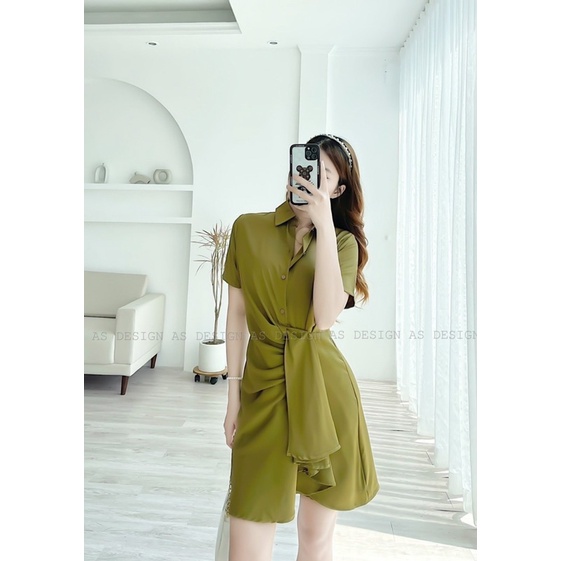 Váy li hạt dún sườn ZARA