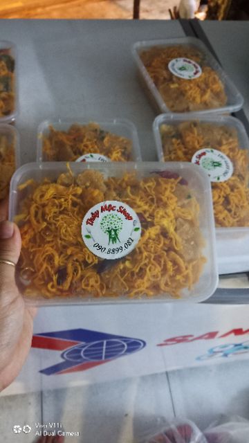 Hũ 300g CƠM CHÁY LẮC KHÔ GÀ LÁ CHANH hoặc BƠ TỎI