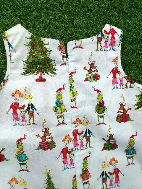 Đầm noen phối màu