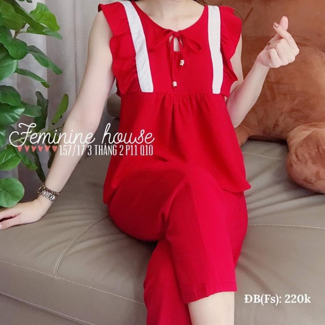 Đồ bộ kate lụa❤️sét bộ mặc nhà