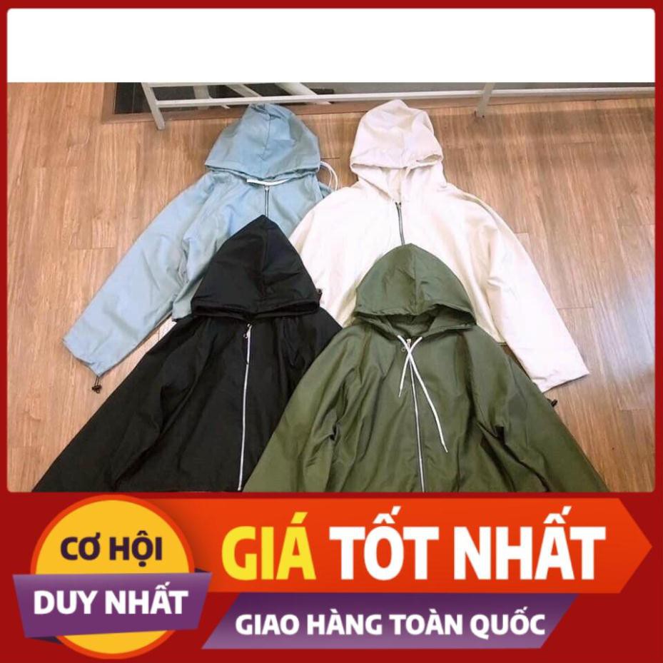 Áo khoác nữ  Áo khoác dù nữ chống nắng SICK Xanh Rêu năng động, trẻ trung, thoáng mát. [CHIVA-TP]