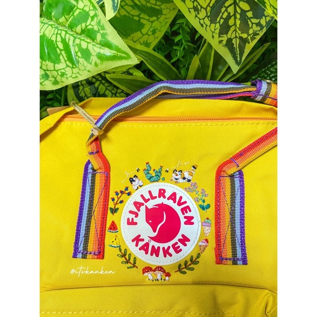 Balo Kanken Unisex Size Classic Đi Học Phiên Bản Quai Cầu Vồng