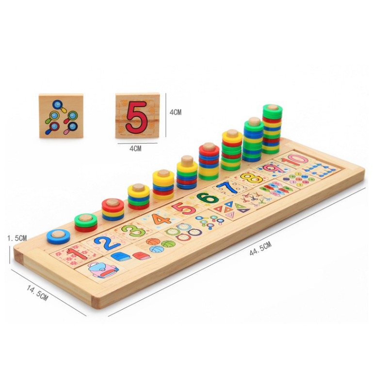 Bảng học toán Montessori