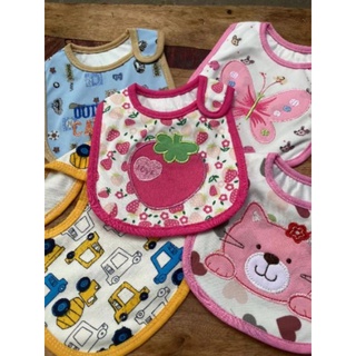 Yếm dãi yếm ăn dặm yếm cotton chống thấm bé sơ sinh