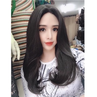 FREESHIP99k_ Tóc giả mái dài cúp lửng tặng lược+lưới( có ảnh thật)