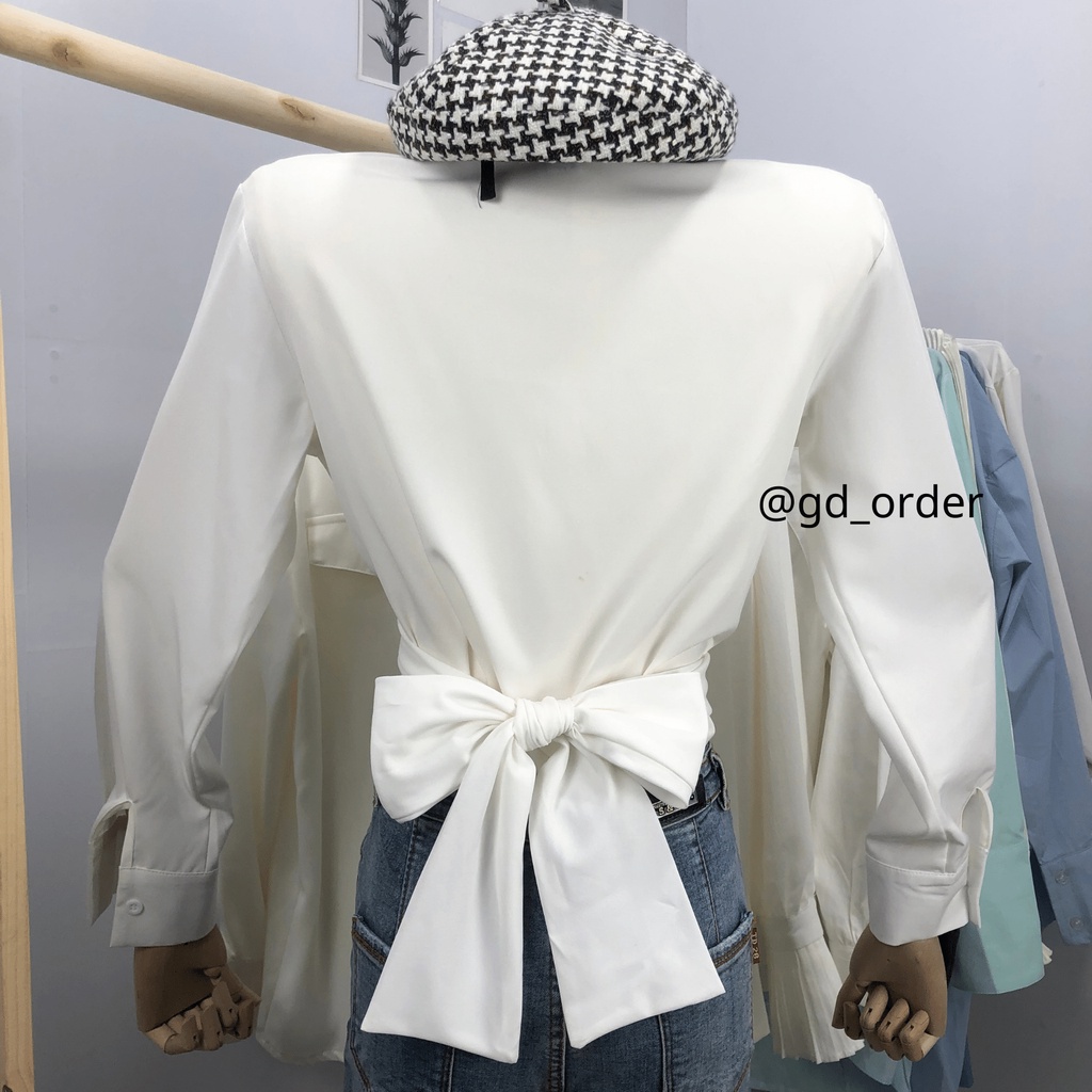 [CÓ SẴN] CS2|Áo sơ mi hàn quốc thiết kế đẹp dài tay công sở thanh lịch gd_order