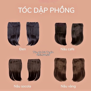 [Ảnh+video thật] phím kẹp PHỒNG CHÂN TÓC, tóc giả KẸP PHỒNG TÓC(1 phím kẹp)