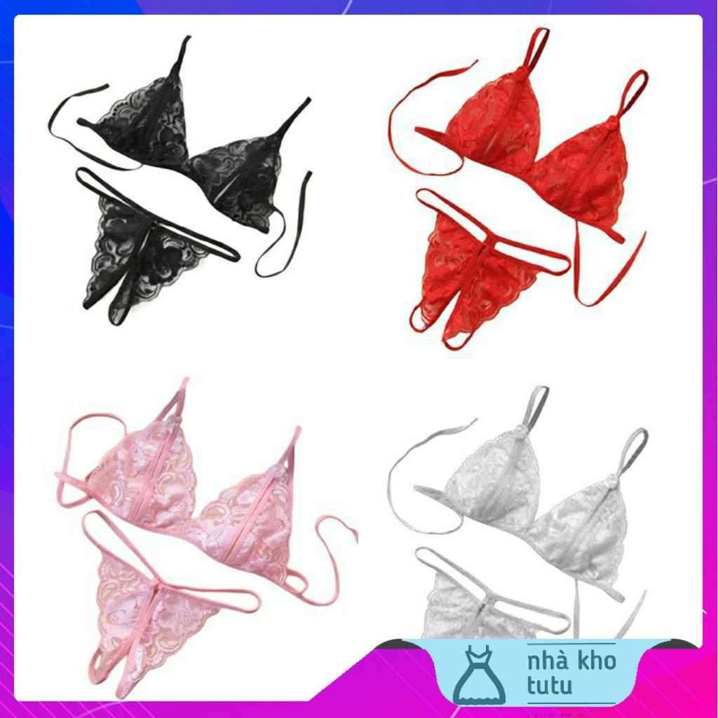 [Mã WA23150 giảm 20k đơn 150k] 💥RẺ VÔ ĐỊCH💥-L072 - SET ĐỒ LÓT REN SEXY