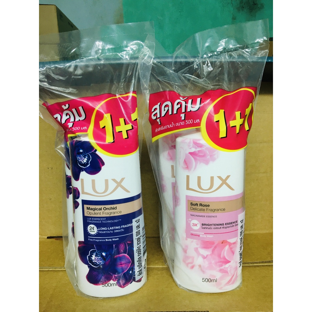 Combo 2 Chai Sữa Tắm Lux 500ml Thái Lan