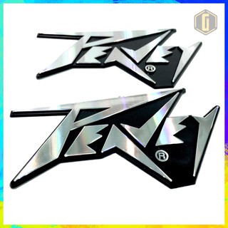 Tem Loa Peavey, giá 1 cặp, tem nhựa cứng mạ crom.