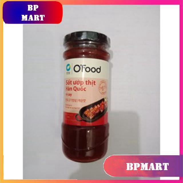 Sốt ướp thịt nướng Hàn Quốc vị cay 240g- OFOOD -  NƯỚC ƯỚP THỊT NƯỚNG HÀN QUỐC - XỐT ƯỚP THỊT NƯỚNG - SỐT BBQ - BPMart