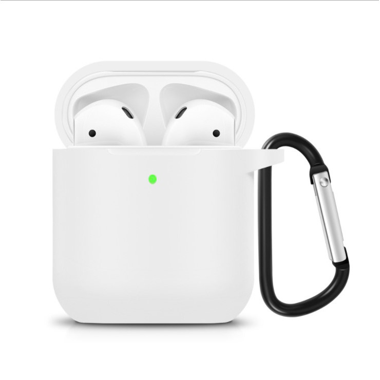 [Mã ELFLASH3 hoàn 10K xu đơn 20K] Vỏ Bảo Vệ - Case Airpods 1-2 Trơn Basic - Nhiều Màu - Silicon Chống Va Đập Siêu Bền