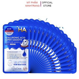 [Combo 10 Miếng]Mặt nạ HA ,mặt nạ giấy dưỡng trắng mịn da,dưỡng ẩm,cấp nước,thải độc,chống lão hóa da nội địa Trung