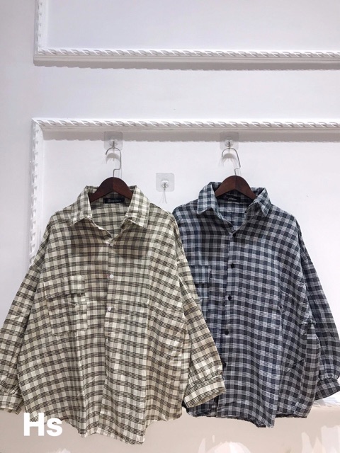 [Mã WARN10 giảm 10k đơn 99k] Áo sơmi kẻ 1 túi HSH865 | BigBuy360 - bigbuy360.vn