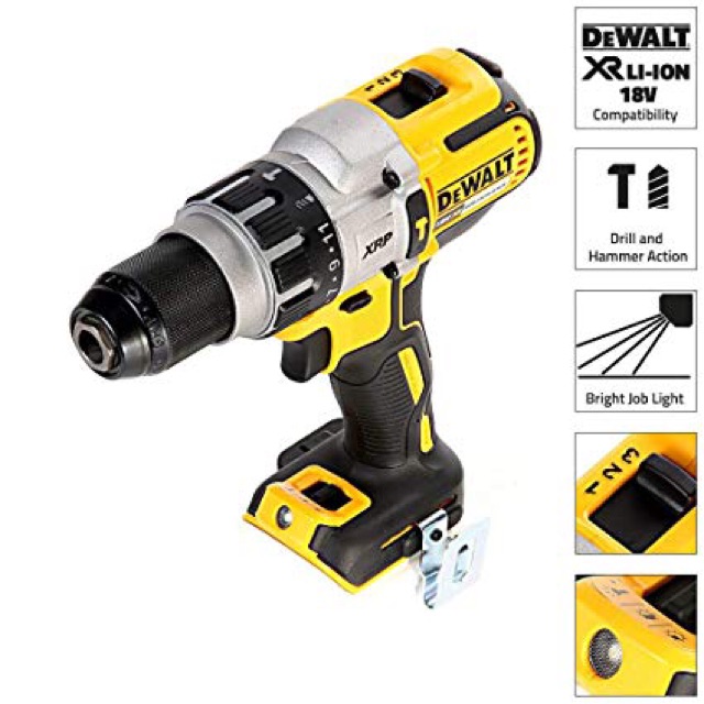 DCD996N Body thân máy khoan pin 18v búa Dewalt BL