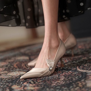 Guốc sandal sỏ ngón gót nhọnThời Trang Hàn Quốc phù hợp giới trẻ Hàng sẵn gửi ngay Kwvd