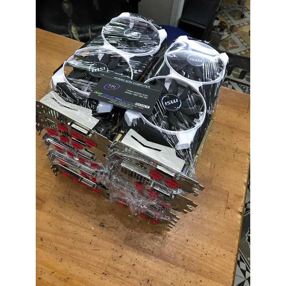 MSI GTX 960-2gb-d5-128 bit 2 Fan KÈM ẢNH THỰC TẾ