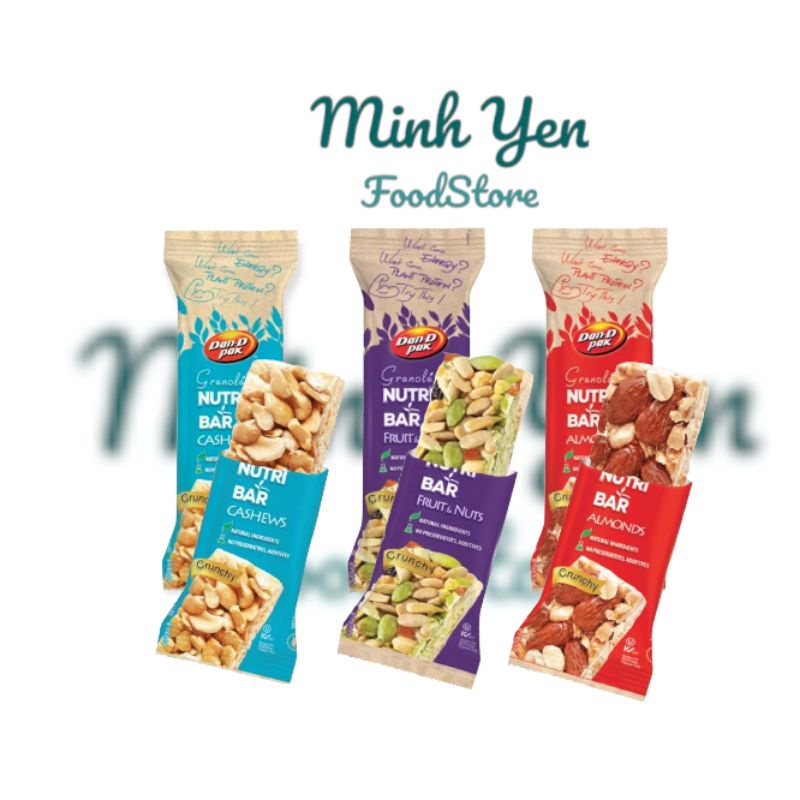 Thanh Granola 30gr Dan.Dpak các loại