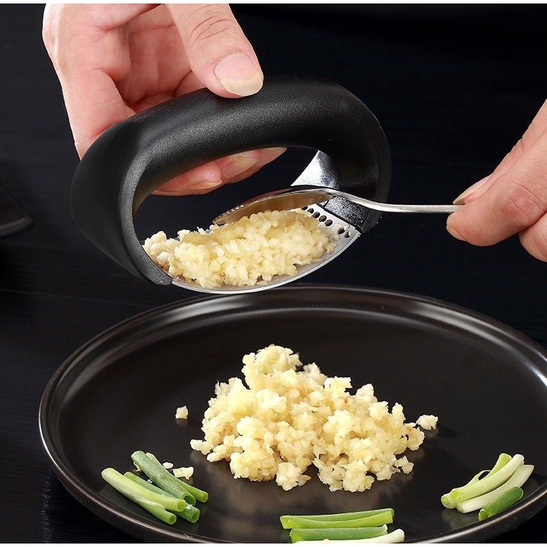Dụng Cụ Nghiền Tỏi, Ép Tỏi, Dập Tỏi Inox Nhanh Gọn