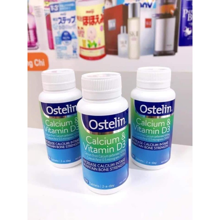 Bổ Sung Canxi &amp; Vitamin D3 Ostelin của Úc [ĐỦ BILL] Dành Cho Bà Bầu, Sau Sinh, Người Lớn Thiếu Canxi