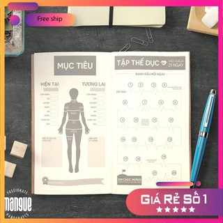 [ COMBO] Sổ Planner - Sổ "Khỏe Đẹp Khỏe Đều"