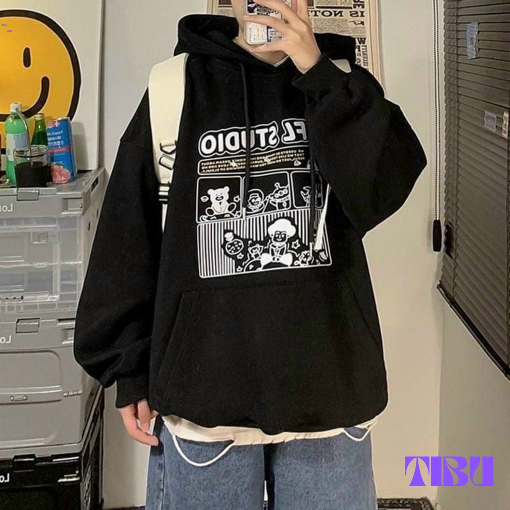 Áo Hoodie hoạ tiết Nam Nữ Chất Nỉ Bông Dày Dặn Form Rộng Unisex- Áo Nỉ Nam Nữ Ulzzang Hoạ Tiết