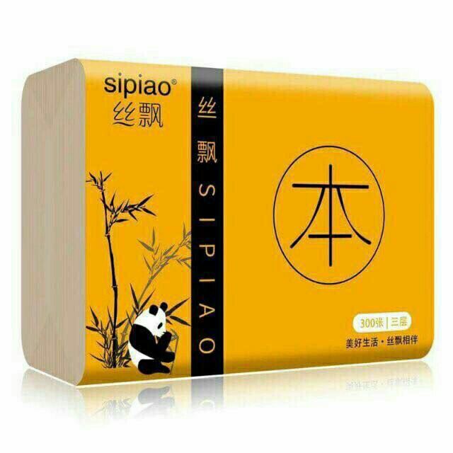 Giấy ăn gấu trúc SIPAO 300 Tờ