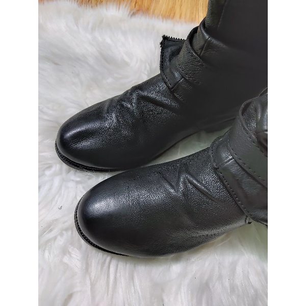 Bốt lửng da thật size 34-35