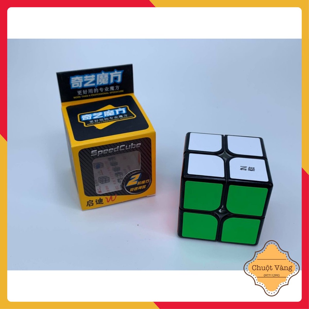 [Rubik 2x2x2] Rubik xoay siêu trơn W 2x2 Viền đen