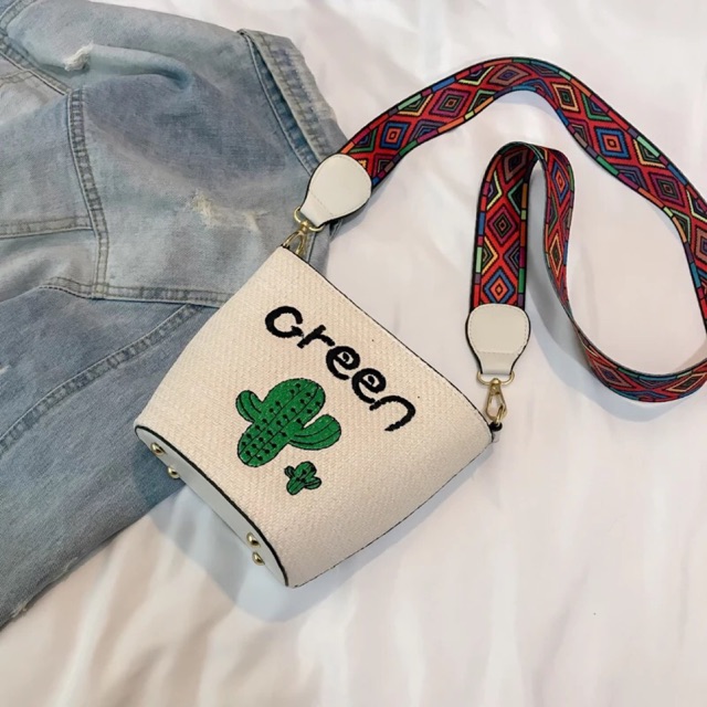 Túi cói “Green”
