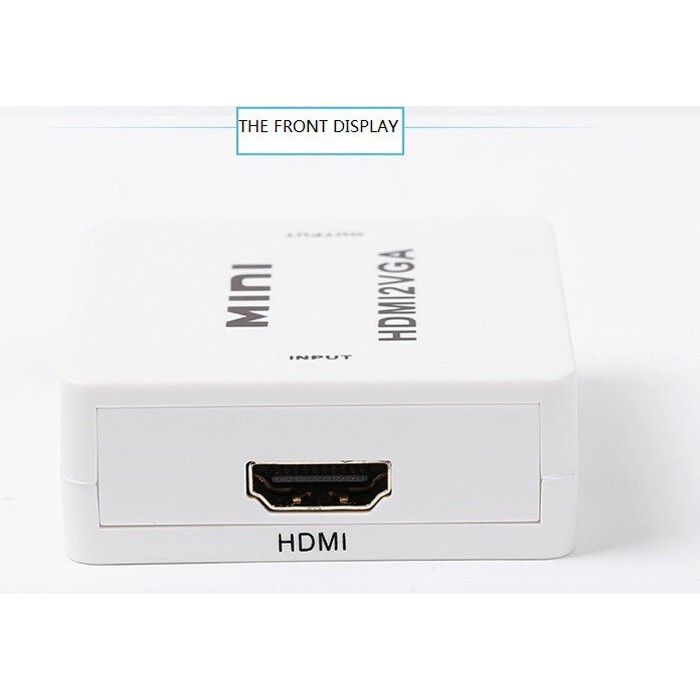 Hộp HDMI to VGA converter HDMI2VGA Giá rẻ