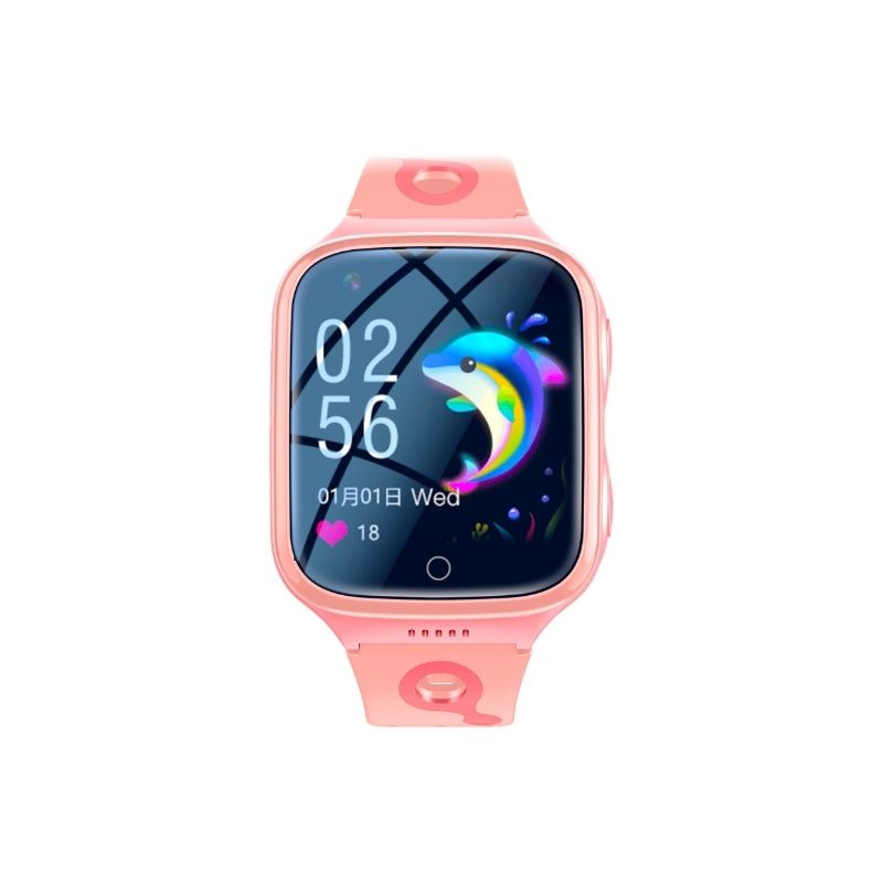 Đồng Hồ Thông Minh Cho Bé 4G CLEVER HIPPO TOY CLEVERKID Hồng Dịu Dàng HGW933/PK