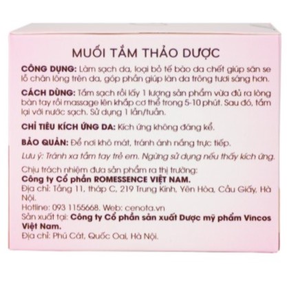 Muối Tắm Thảo Dược Cenota Herba Bath Salt 100g