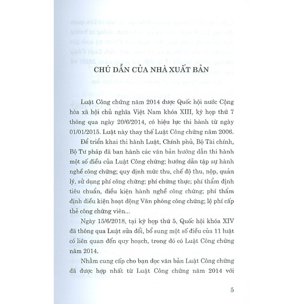 Sách - Luật Công Chứng (Hiện Hành) (Sửa Đổi, Bổ Sung Năm 2018) Và Các Văn Bản Hướng Dẫn Thi Hành | BigBuy360 - bigbuy360.vn