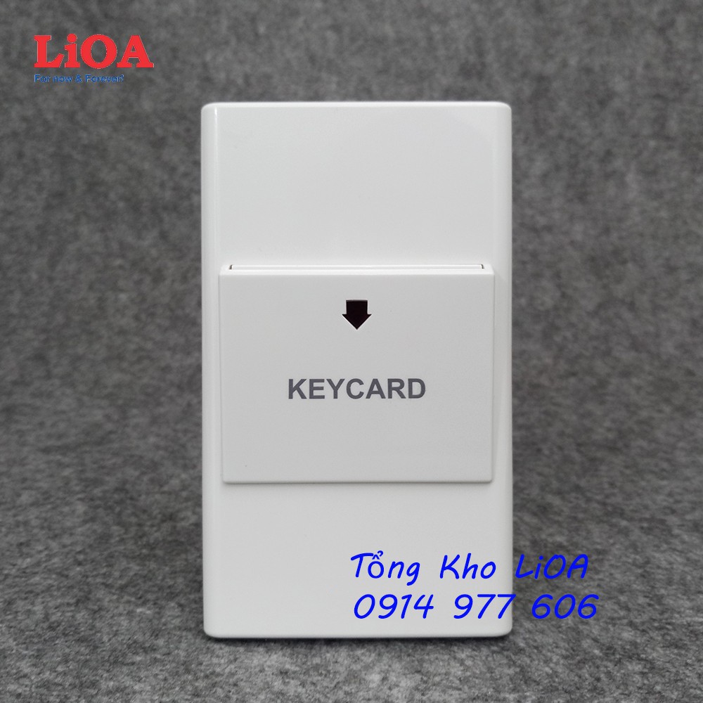 💥Giá Sỉ💥 Bộ công tắc ngắt điện dùng chìa khóa thẻ LiOA 30A - Dùng cho nhà nghỉ, khách sạn