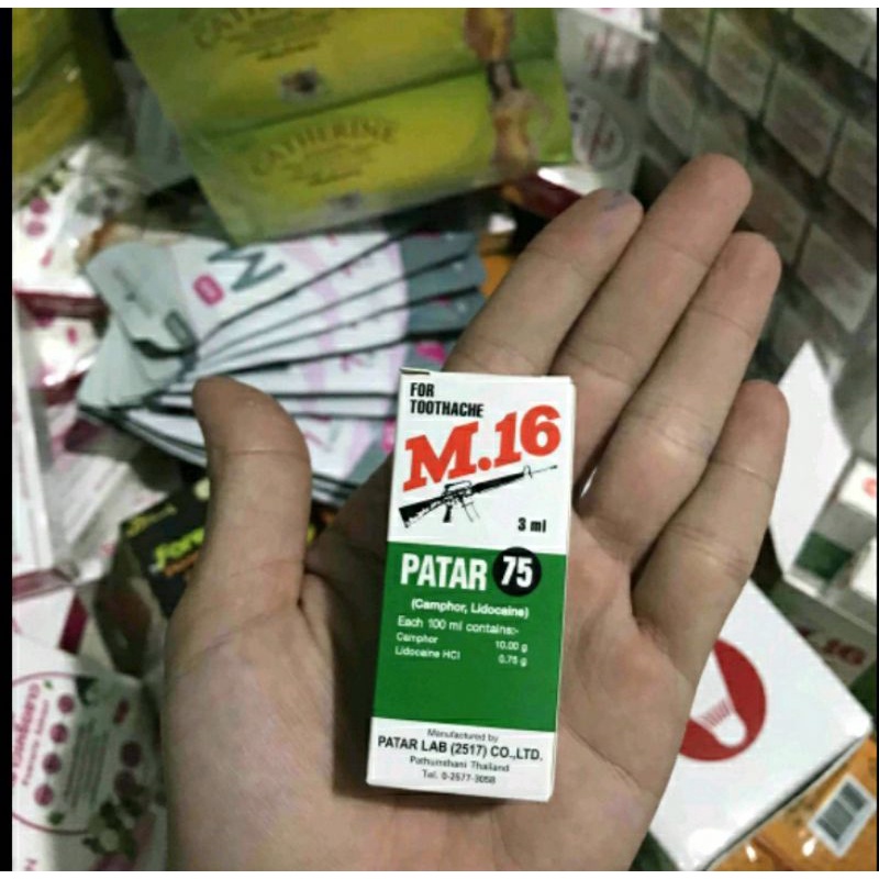 Sâu răng Patar 75 M 16 Thái Lan