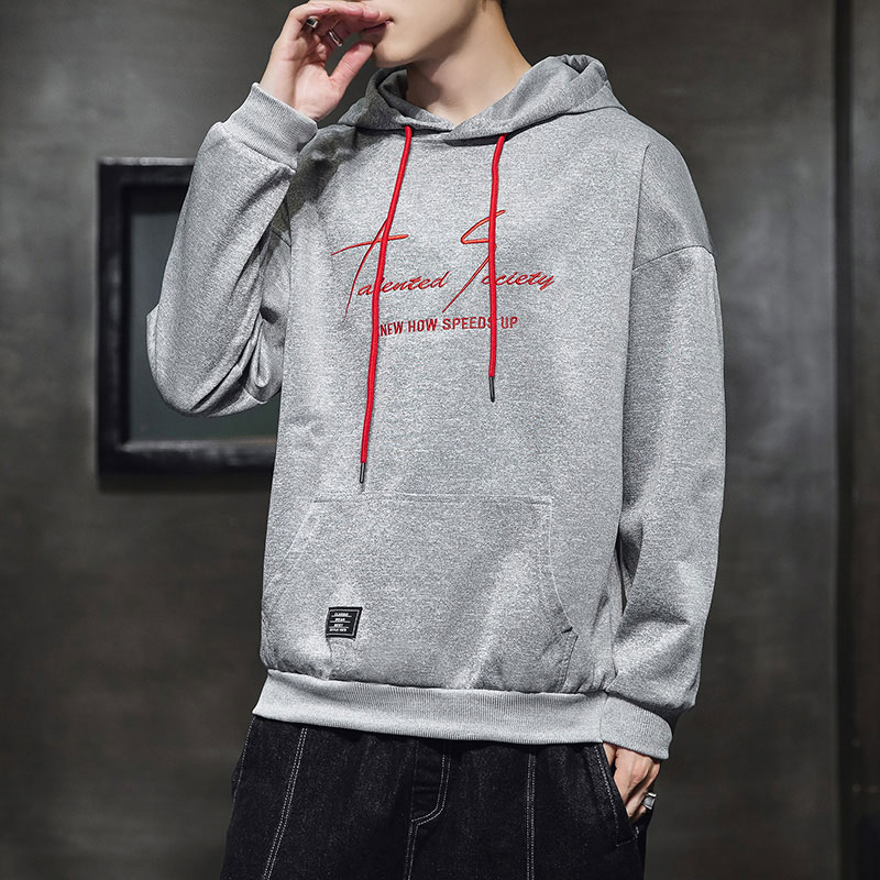 Áo hoodie tay dài cổ tròn thời trang dành cho nam