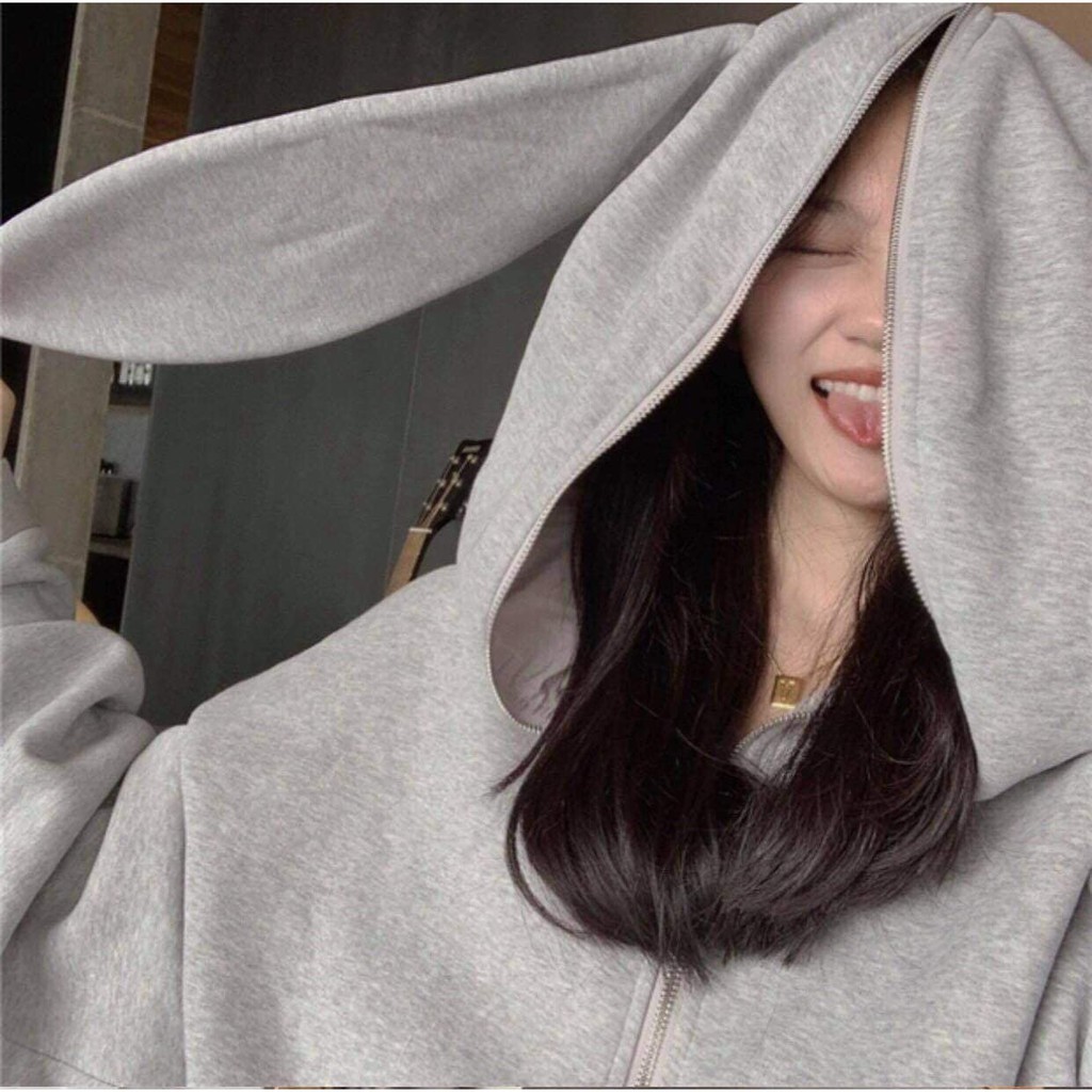 ÁO NỈ TAI THỎ SIÊU HOT