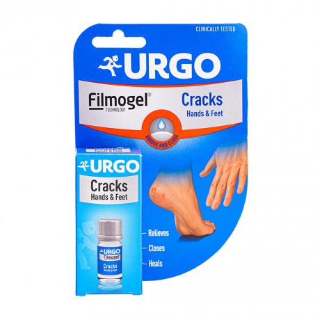 Dung Dịch Hỗ Trợ Điều Trị Da Nứt Nẻ, Giúp Liền Da, Giảm Đau Urgo Cracks Filmogel Lọ 3.25ml