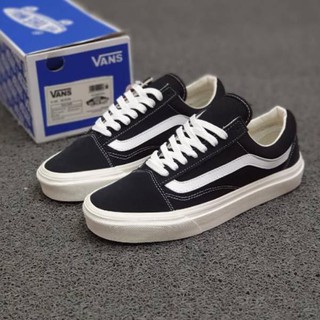 GIÀY VANS OLD SKOOL MÀU ĐEN CỔ ĐIỂN THỜI TRANG NAM NỮ FULL BOX