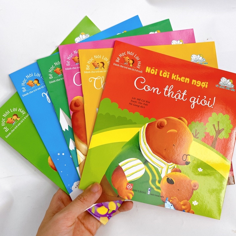 Sách Combo Bé Học Nói Lời Hay (6 Quyển)