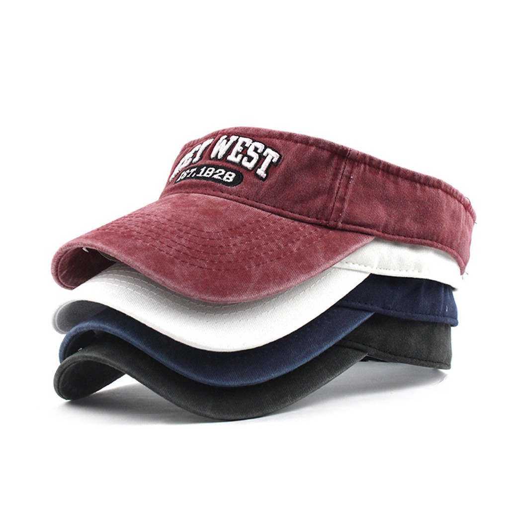 Mũ lưỡi trai không chóp phong cách cao bồi thời trang cho nam nữ